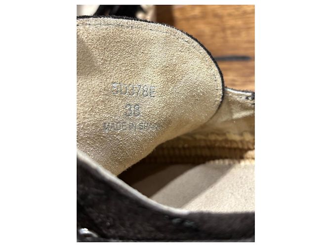 Miu Miu Ballerine in scamosciato marrone scuro 38 - vista 4
