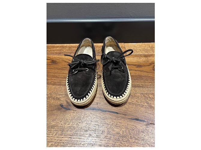 Miu Miu Ballerine in scamosciato marrone scuro 38 - vista 7