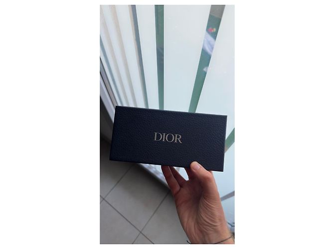 Óculos de grau Dior sem aro prateados - vista 9