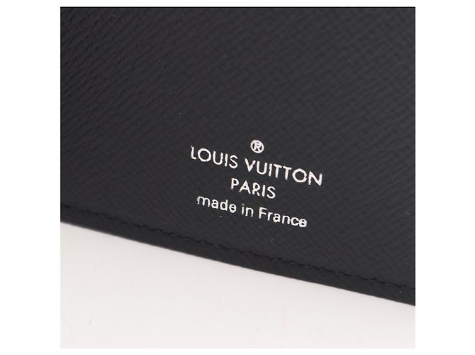 Louis Vuitton Portefeuille Brazza Damier Graphite Bi-Fold Long Wallet Black - view 5