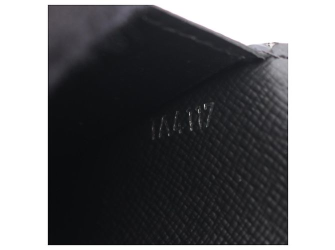 Louis Vuitton Portefeuille Brazza Damier Graphite Bi-Fold Long Wallet Black - view 6