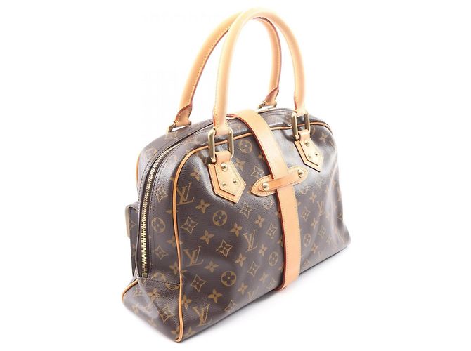 Borsa Louis Vuitton Manhattan GM Marrone - vista 2
