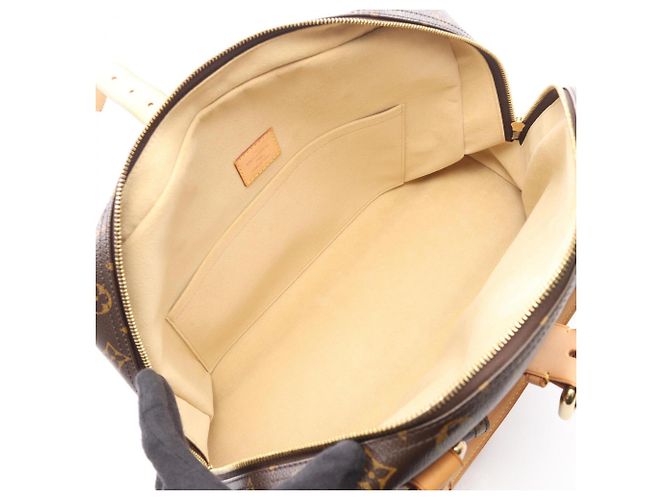 Borsa Louis Vuitton Manhattan GM Marrone - vista 3