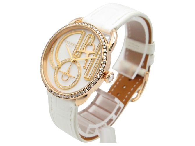 Hermès Hermes Arceau Grande Turarara Bride et Maure Uhr - Ansicht 2
