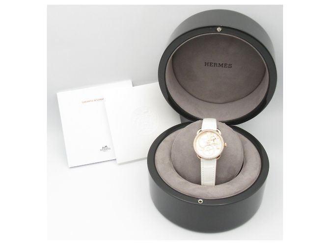 Hermès Hermes Arceau Grande Turarara Bride et Maure Uhr - Ansicht 9