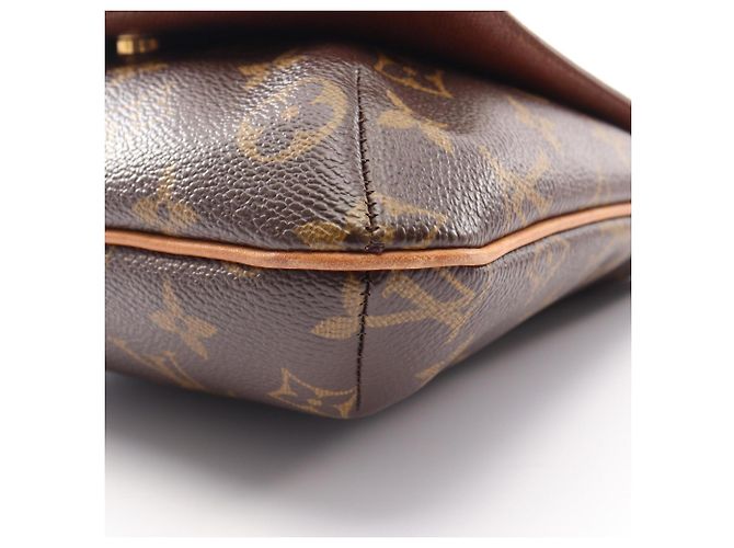 Borsa a tracolla Louis Vuitton Musette Salsa Short Strap Marrone - vista 6
