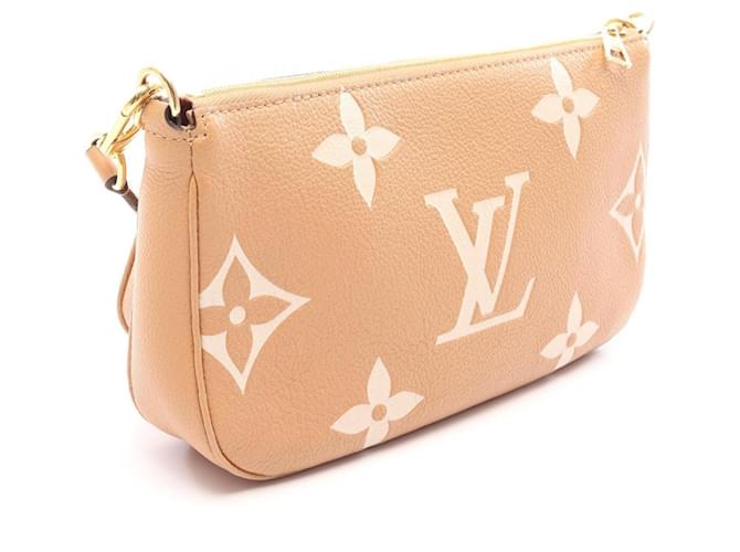 Louis Vuitton Monogram Empreinte Multi Pochette Accessoires Beige - vista 2
