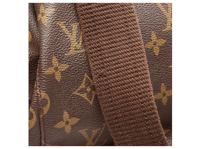 Zaino Louis Vuitton Montsouris GM Marrone - vista 11