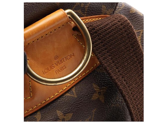 Zaino Louis Vuitton Montsouris GM Marrone - vista 12