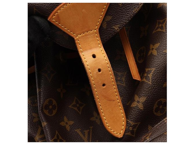 Zaino Louis Vuitton Montsouris GM Marrone - vista 13