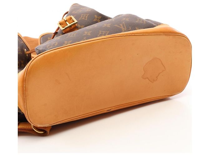 Zaino Louis Vuitton Montsouris GM Marrone - vista 6