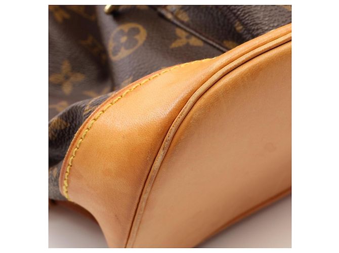 Zaino Louis Vuitton Montsouris GM Marrone - vista 7
