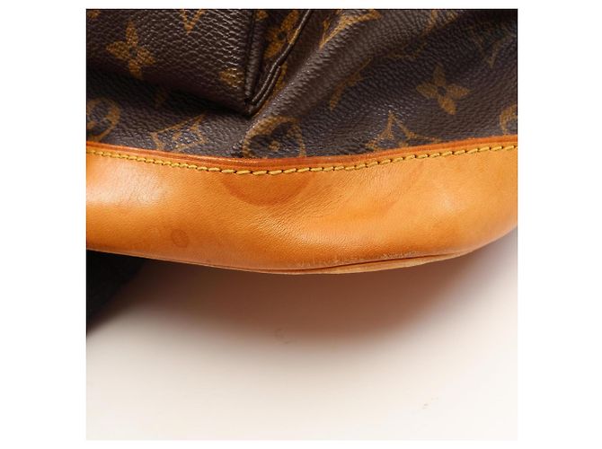 Zaino Louis Vuitton Montsouris GM Marrone - vista 9