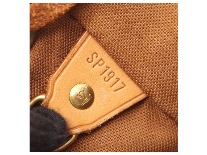 Louis Vuitton Montsouris MM Rucksack/Handtasche Braun - Ansicht 5