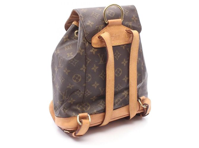 Louis Vuitton Montsouris MM Backpack/Handbag Brown - view 2