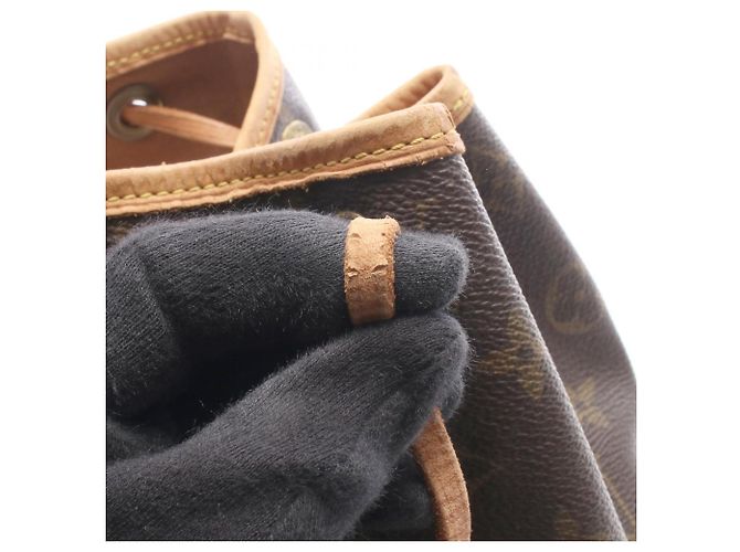 Louis Vuitton Montsouris MM Backpack/Handbag Brown - view 9