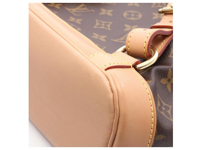 Mochila/Bolso Louis Vuitton Montsouris MM Castaño - vista 7