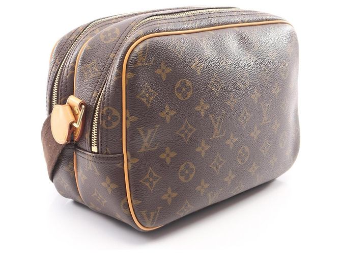 Bolso de Hombro Louis Vuitton Reporter PM Monogram Castaño - vista 2