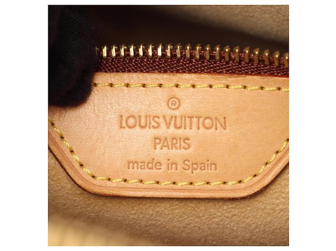 Borsa a Spalla Louis Vuitton Looping GM Monogram Marrone - vista 4
