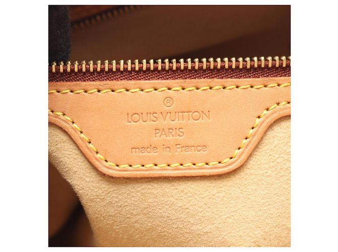 Borsa a Spalla Louis Vuitton Looping GM Marrone - vista 4