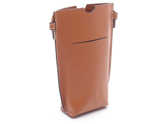 Borsa a Spalla Loewe Gate Pocket Marrone - vista 2