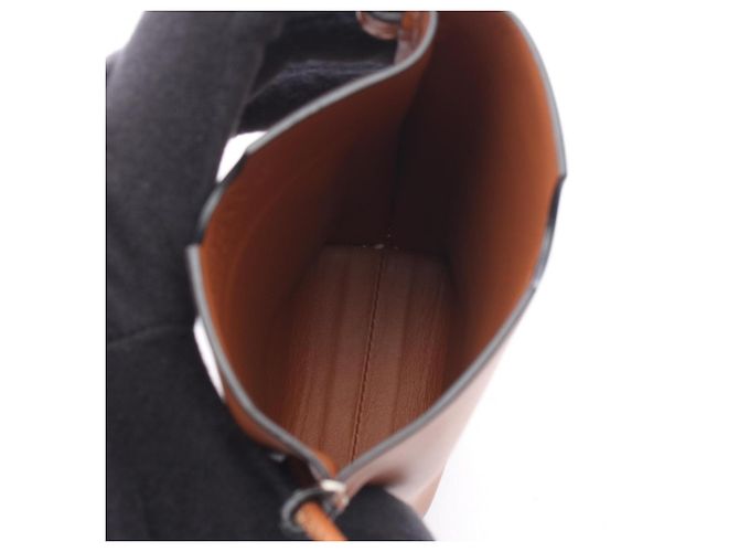 Borsa a Spalla Loewe Gate Pocket Marrone - vista 3
