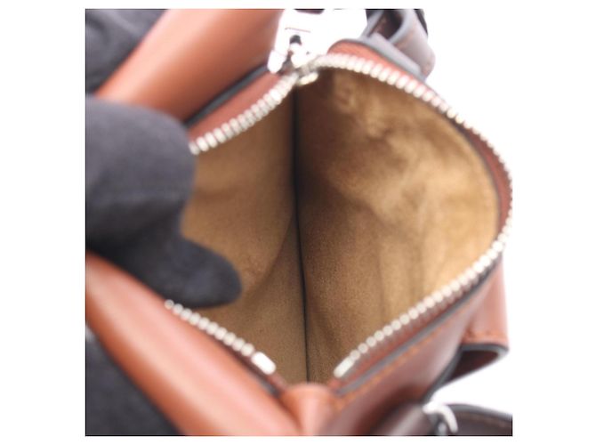 Borsa a tracolla piatta con soffietto Loewe Marrone - vista 4