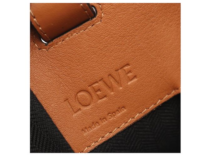 Borsa a mano Loewe Hammock Small 2-Way in pelle Marrone - vista 4