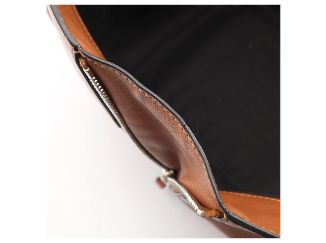 Borsa a mano Loewe Hammock Small 2-Way in pelle Marrone - vista 5