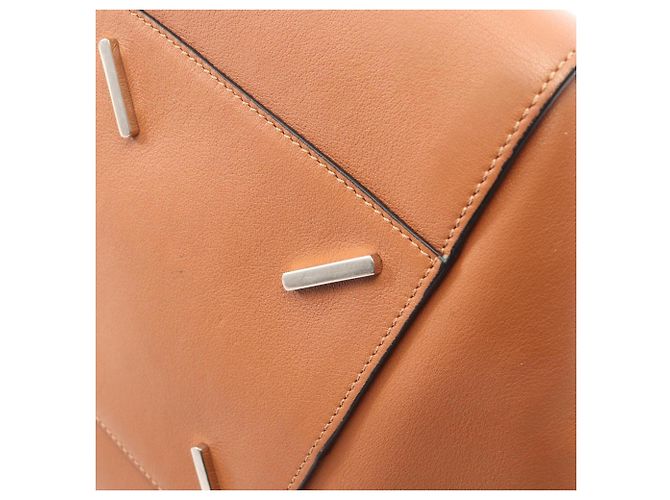 Borsa a mano Loewe Hammock Small 2-Way in pelle Marrone - vista 7