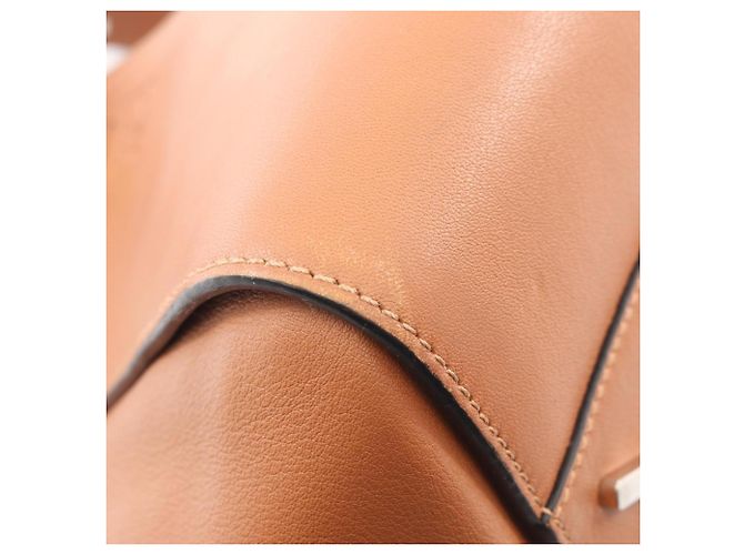 Borsa a mano Loewe Hammock Small 2-Way in pelle Marrone - vista 8