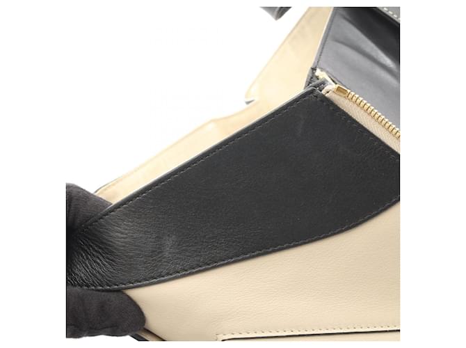 Borsa Loewe Hammock Small 2-Way Marrone Nero - vista 11