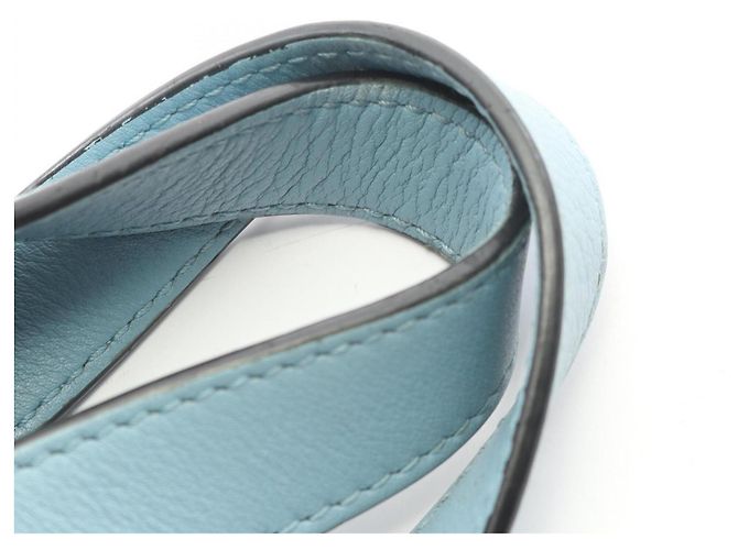 Borsa a mano in pelle Loewe Hammock Small 2-Way Blu - vista 6