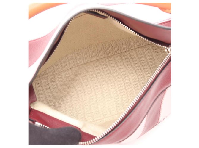 Loewe Puzzle Bag Small Braun Pink Bordeaux - Ansicht 3