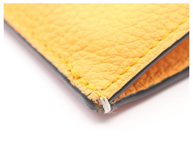 Tarjetero Anagram Square LOEWE con llavero Castaño Rosa Naranja - vista 7