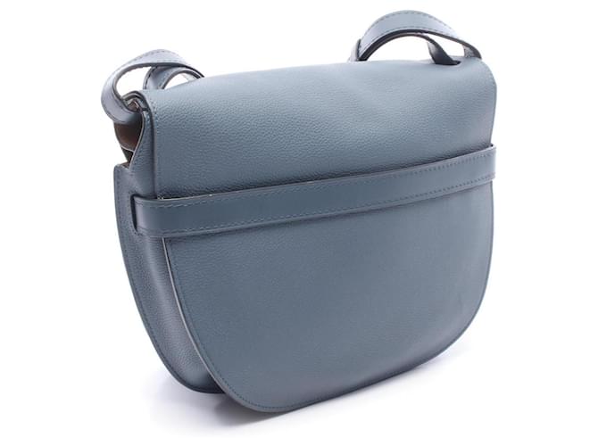 Borsa a tracolla Loewe Gate Bag Medium Blu - vista 2