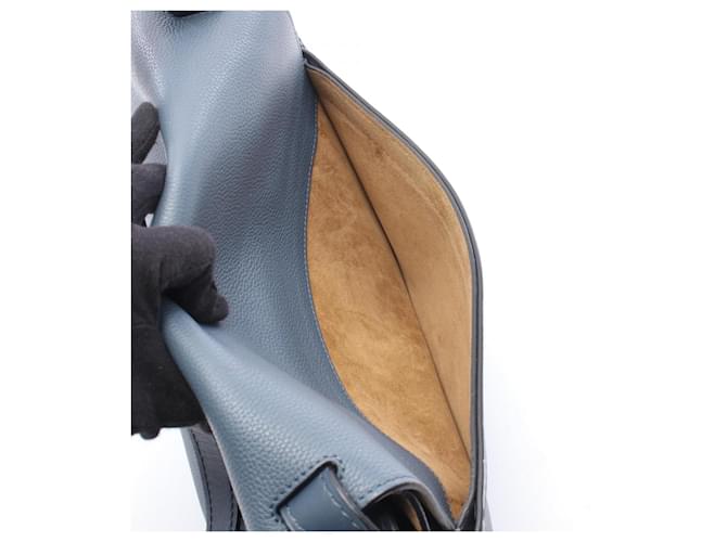 Borsa a tracolla Loewe Gate Bag Medium Blu - vista 5