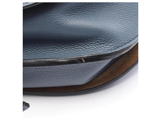 Borsa a tracolla Loewe Gate Bag Medium Blu - vista 8