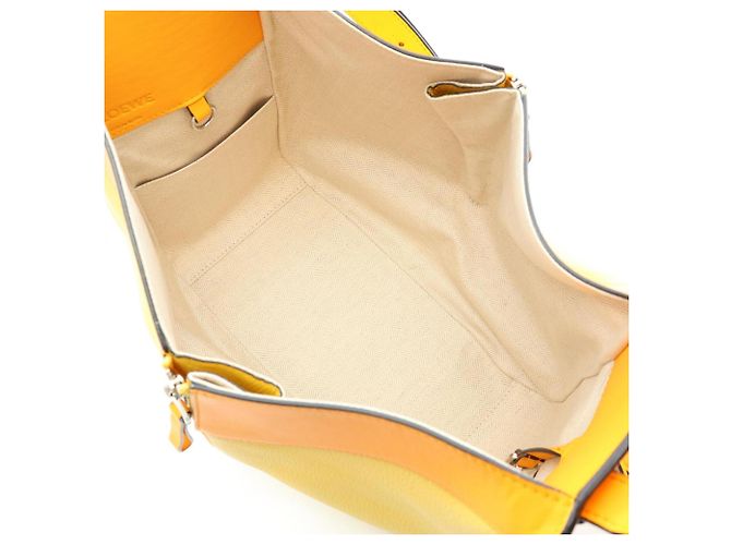 Borsa Hammock Loewe Small Borsa a mano 2-Way Arancione Giallo - vista 3