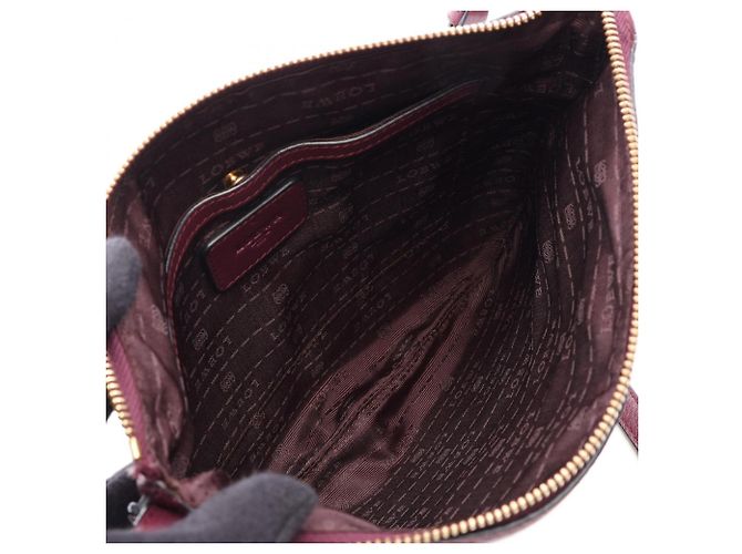 Loewe Heritage Schultertasche Bordeaux - Ansicht 3