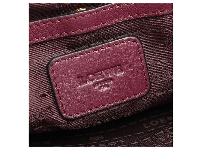 Loewe Heritage Schultertasche Bordeaux - Ansicht 4