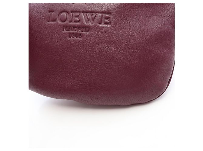Loewe Heritage Schultertasche Bordeaux - Ansicht 7