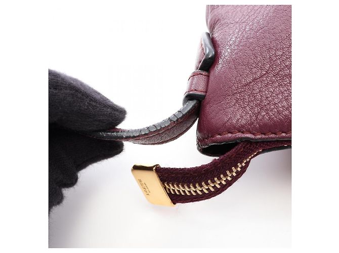 Loewe Heritage Schultertasche Bordeaux - Ansicht 9