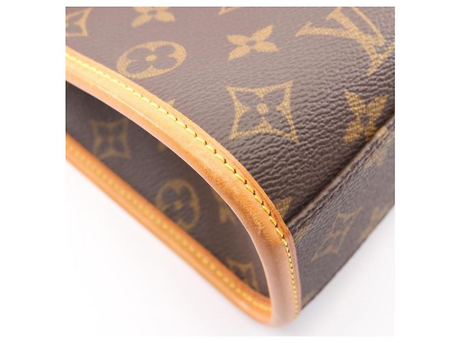Borsa 2-Way Louis Vuitton Bel Air Monogram Marrone - vista 10