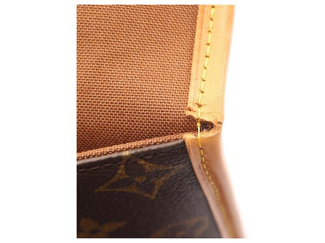 Borsa 2-Way Louis Vuitton Bel Air Monogram Marrone - vista 7