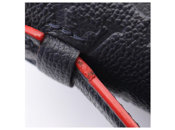 Borsa 2-Way Louis Vuitton Pochette Metis Rosso Blu navy - vista 6