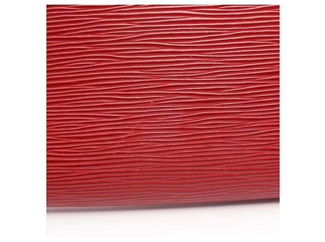 Borsa Louis Vuitton Epi Castilian Red Rosso - vista 11