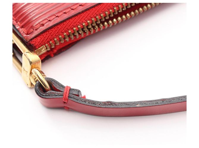 Borsa Louis Vuitton Epi Castilian Red Rosso - vista 12
