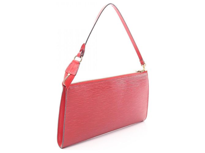 Borsa Louis Vuitton Epi Castilian Red Rosso - vista 2