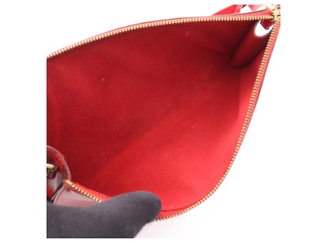 Borsa Louis Vuitton Epi Castilian Red Rosso - vista 3